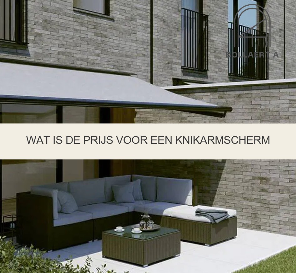 Wat is de prijs voor een knikarmscherm