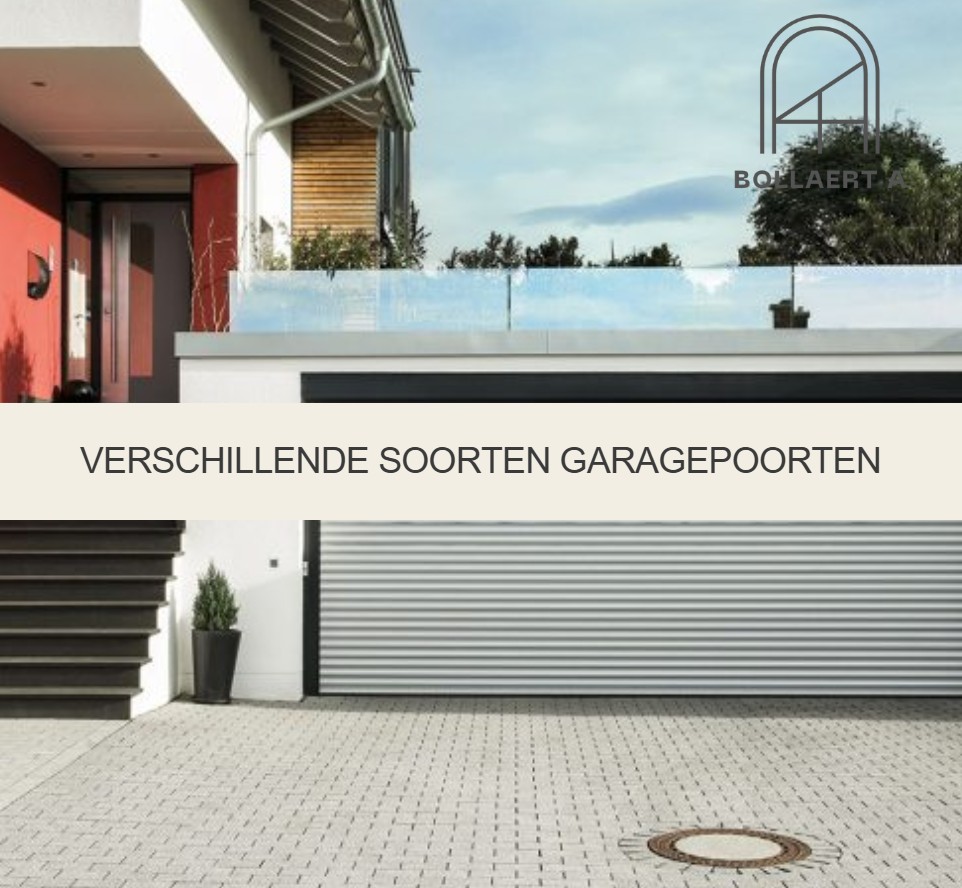 verschillende soorten garagepoorten