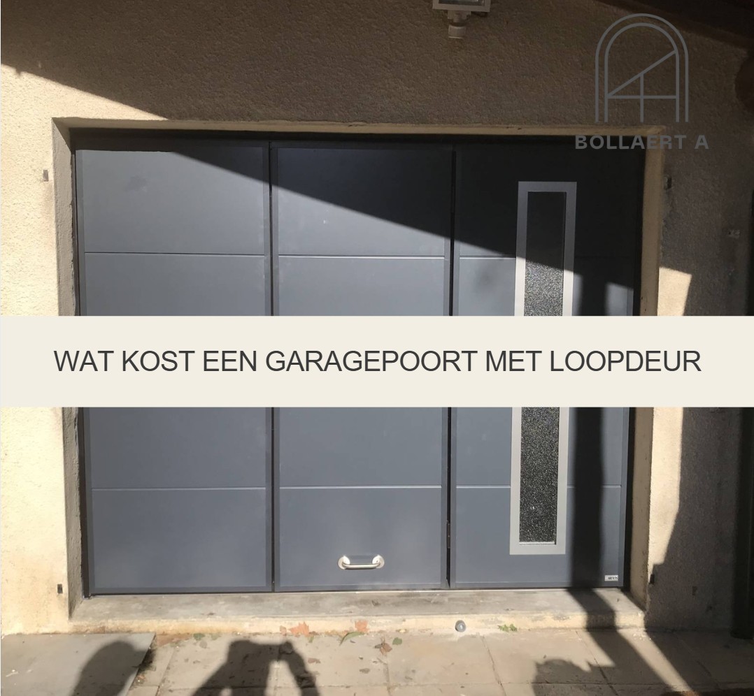 Wat kost een garagepoort met loopdeur